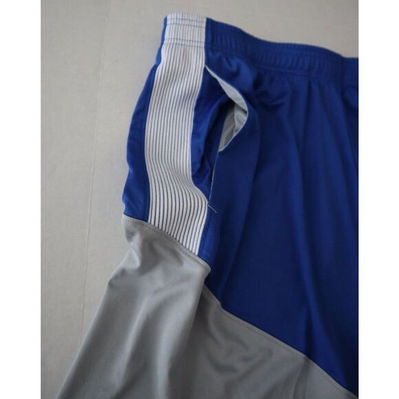 Nike ZDJ4897 Men's Sz Large Royal Blue/Silver Dri-FIT On Field Player Shorts - Picture 4 of 6